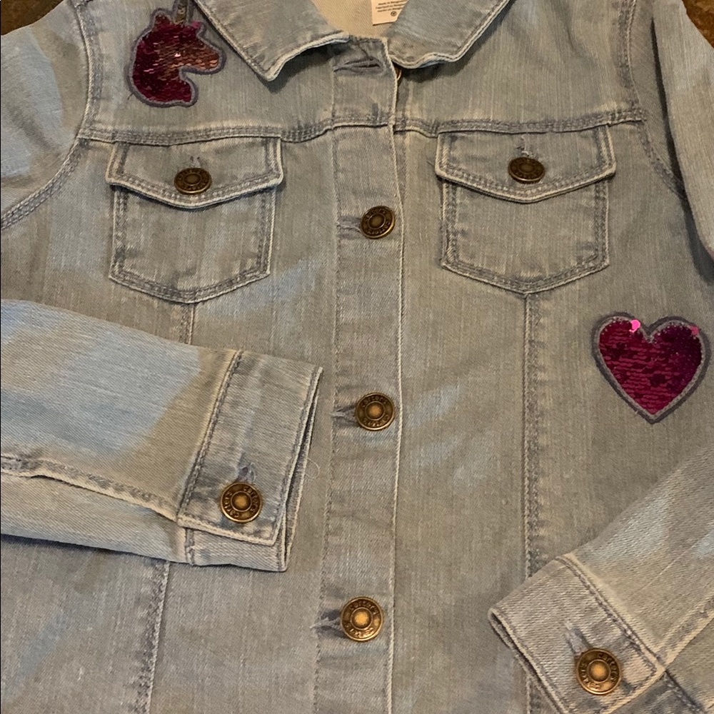 Carter’s Kid little girls blue jean jacket